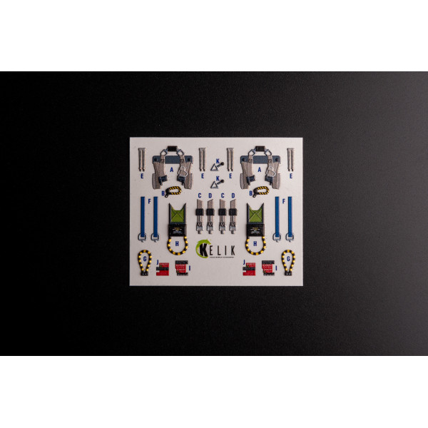 A-6A Intruder - interior 3D decals for Trumpeter kit 1/32 Kelik K32023