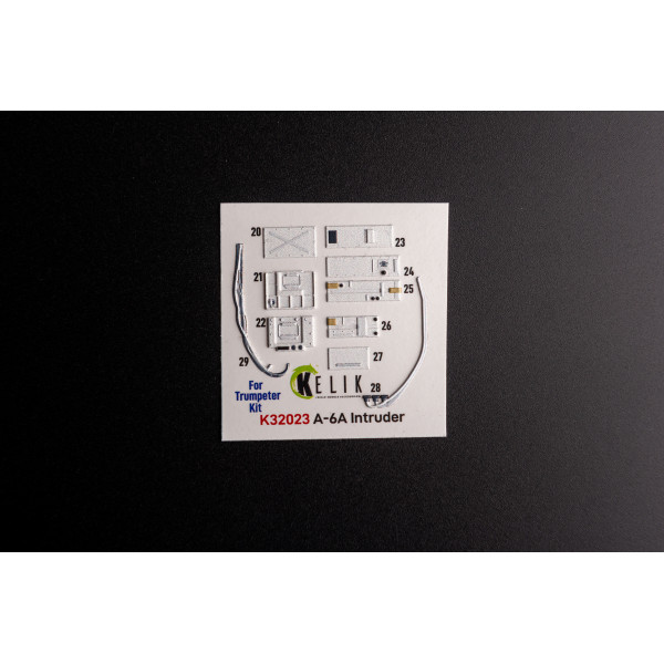 A-6A Intruder - interior 3D decals for Trumpeter kit 1/32 Kelik K32023