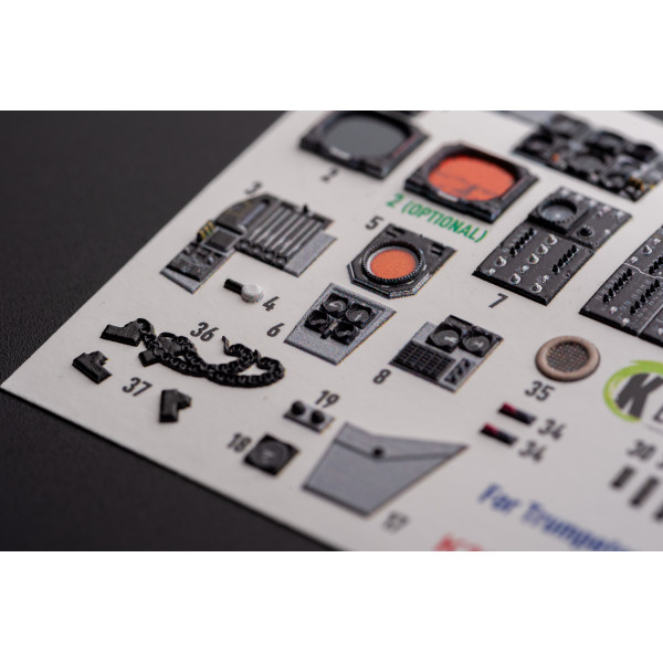 A-6A Intruder - interior 3D decals for Trumpeter kit 1/32 Kelik K32023