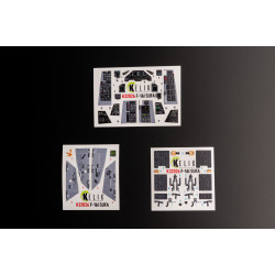 F-16I "Sufa" interior 3D decals for Academy 1/32 Kelik K32026