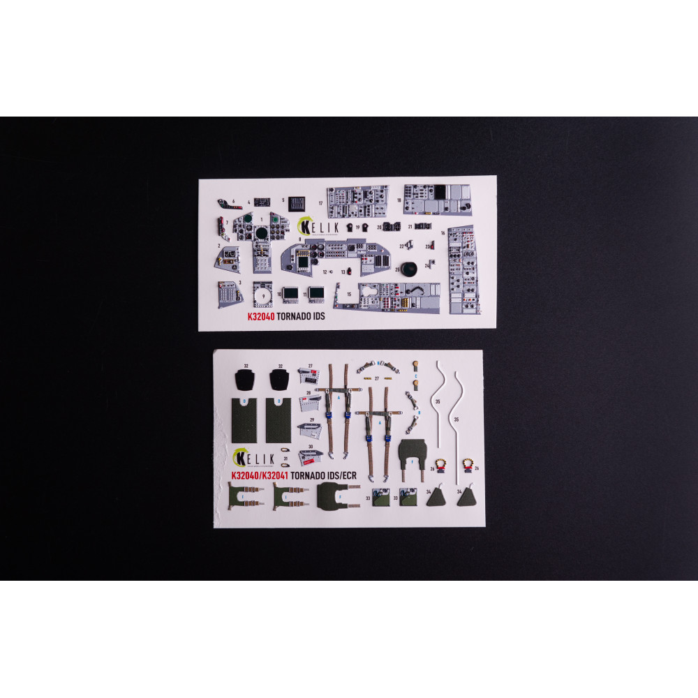 Tornado IDS - 3D decal  INTERIOR for Italeri 1/32 Kelik K32040