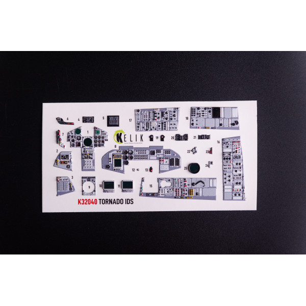 Tornado IDS - 3D Декаль  ІНТЕР'ЄР для комплекту Italeri 1/32 Kelik K32040