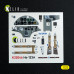 Hs-123A-1 - 3D Декаль ІНТЕР'ЄР для комплекту ICM 1/32 Kelik K32046
