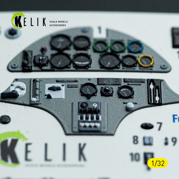 Hs-123A-1 - 3D Декаль ІНТЕР'ЄР для комплекту ICM 1/32 Kelik K32046