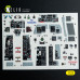 F-4D - 3D Декаль ІНТЕР'ЄР для комплекту Tamiya 1/32 Kelik K32049