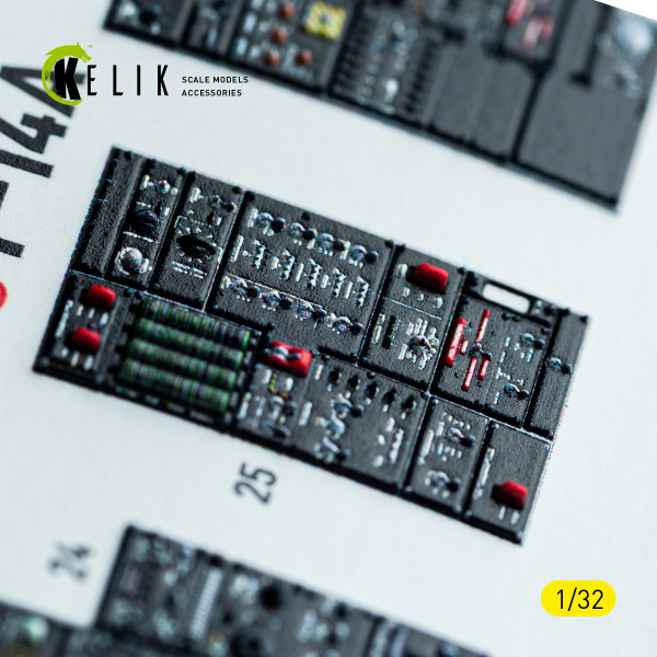 F-14A - 3D Декаль ІНТЕР'ЄР для комплекту Tamiya 1/32 Kelik K32053