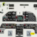 RF-5E - 3D Декаль ІНТЕР'ЄР для комплекту Kitty Hawk/Zimi models 1/32 Kelik K32058
