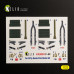 F-5F - 3D Декаль ІНТЕР'ЄР для комплекту Kitty Hawk/Zimi models 1/32 Kelik K32059