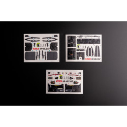 AH-60L DAP interior 3D decals for Academy kit 1/35 Kelik K35030