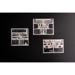 UH-60L interior 3D decals for Academy kit 1/35 Kelik K35031