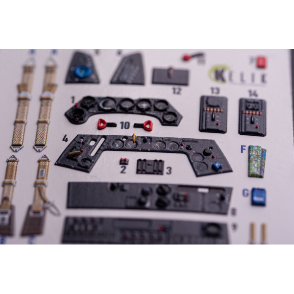 FW-190A-8 - 3D Декаль Інтер'єр для набору Border Models 1/35 Kelik K35042