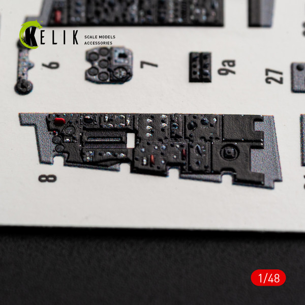 F-4B Декаль Інтер'єр для Tamiya  1/48 Kelik K48027