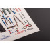 F-104G - interior 3D decals for Kinetic kit 1/48 Kelik K48120