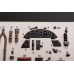 F4U-1A Corsair  - interior 3D decals for Magic Factory kit 1/48 Kelik K48122