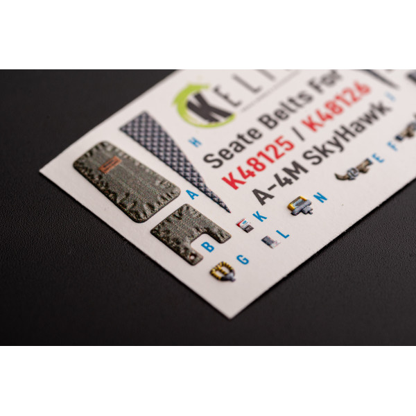 A-4M Late production - interior 3D decals for Magic Factory kit 1/48 Kelik K48125