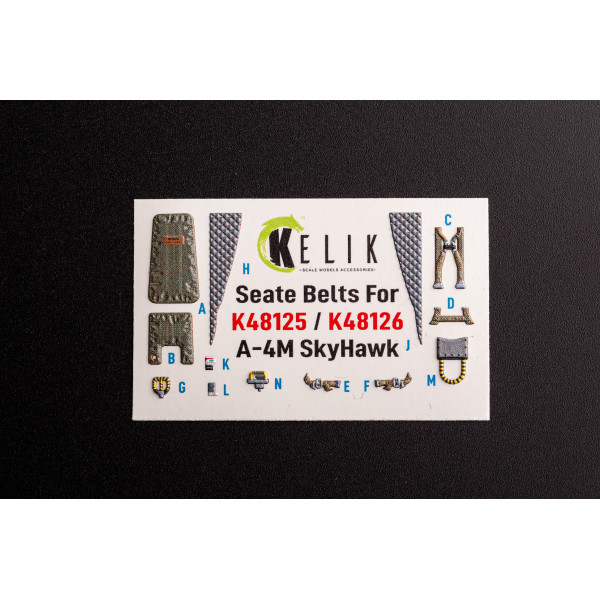 A-4M Early production- interior 3D decals for Magic Factory kit 1/48 Kelik K48126