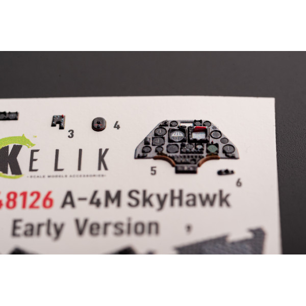 A-4M Early production- interior 3D decals for Magic Factory kit 1/48 Kelik K48126