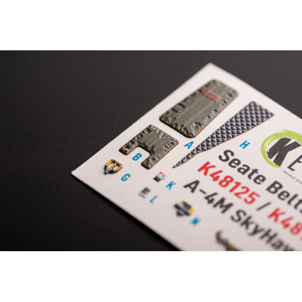 A-4M Early production- interior 3D decals for Magic Factory kit 1/48 Kelik K48126