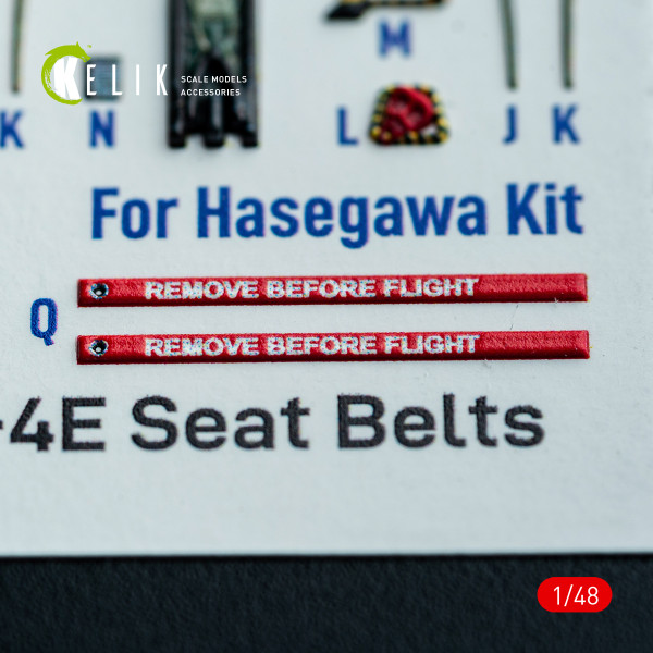 RF-4E - 3D Декаль Інтер'єр для набору Hasegawa 1/48 Kelik K48146