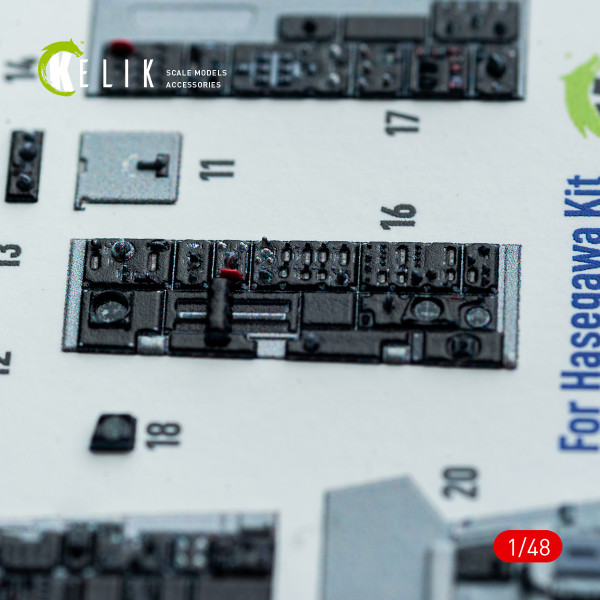 RF-4E - 3D Декаль Інтер'єр для набору Hasegawa 1/48 Kelik K48146
