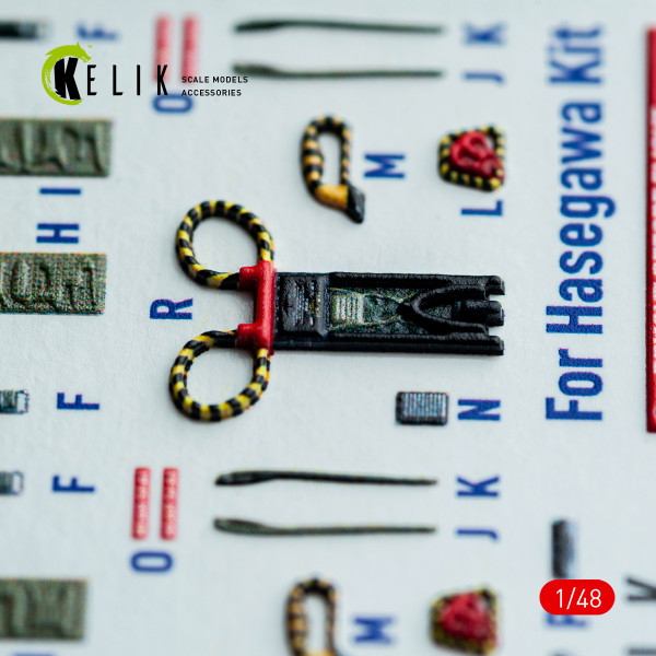F-4J/S - 3D Декаль Інтер'єр для набору Hasegawa 1/48 Kelik K48147