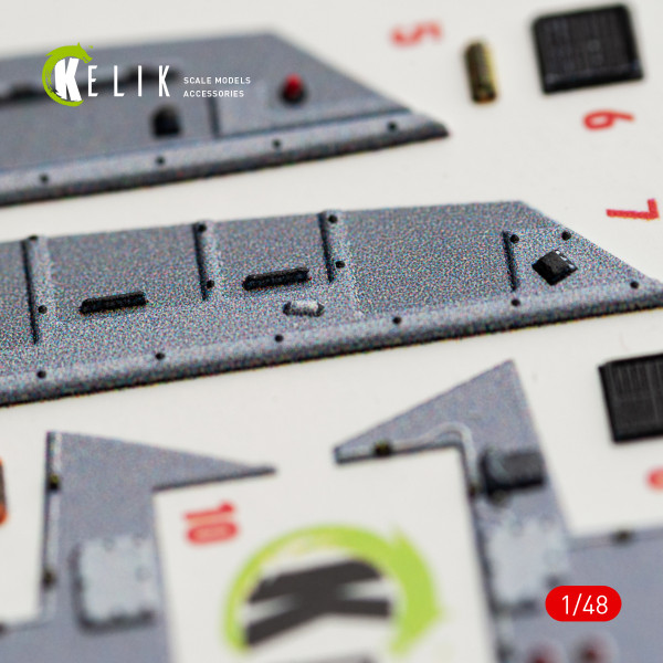 F-16I SUFA - 3D Декаль Інтер'єр для набору GWH 1/48 Kelik K48169