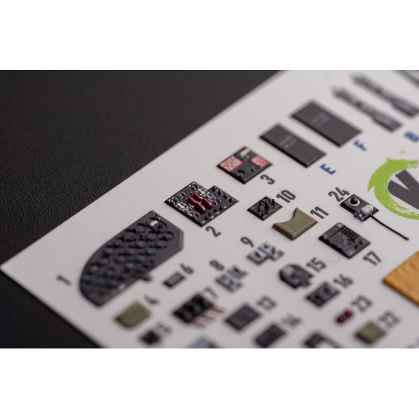 B-26 F/G Marauder interior 3D decals for Hasegawa kit 1/72 Kelik K72117