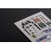 Mirage 2000C interior 3D decals for ModelSvit kit 1/72 Kelik K72119