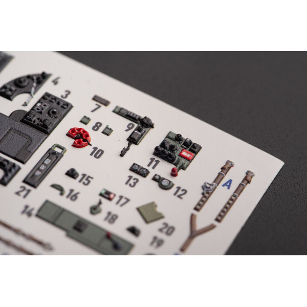 Bristol Beaufort Mk.1 interior 3D decals for Airfix kit 1/72 Kelik K72151