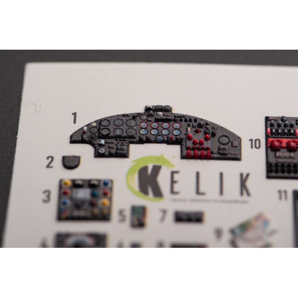 AVRO LANCASTER B.III interior 3D decals for Airfix kit 1/72 Kelik K72158