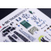 A-10C - interior 3D decals for Hasegawa kit 1/72 Kelik K72198