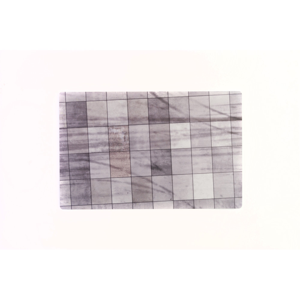 Model stand - Civil Concrete runway Base - Acrylic 3 mm (280 x 180 mm) (170 g) 1/144 Kelik KS14401