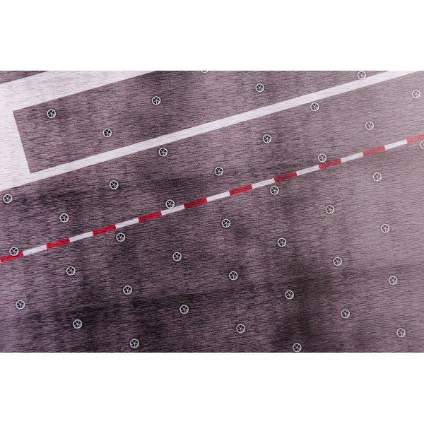 Model stand - CVN 78 Gerald Ford Type 2 - Acrylic 3 mm (280 x 180 mm)  1/144 Kelik KS14404