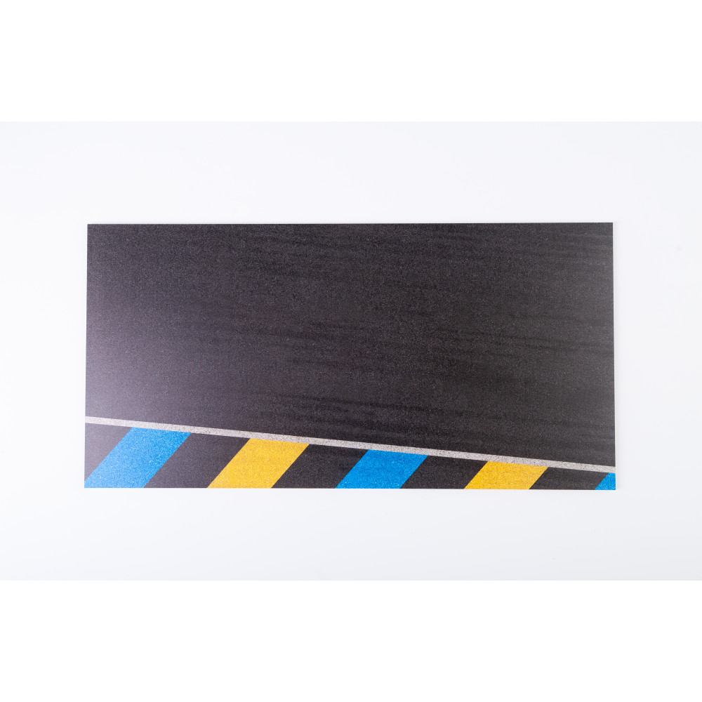 Model stand - Asphalt road 24 Hours of Le Mans type 2 Base - Acrylic 3 mm (180 x 357 mm) 1/24 Kelik KS24004