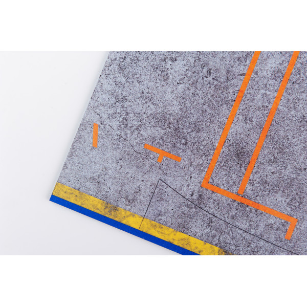 Model stand - Pitstop 24 Hours of Le Mans type 1 Base - Acrylic 3 mm (180 x 357 mm) 1/24 Kelik KS24006