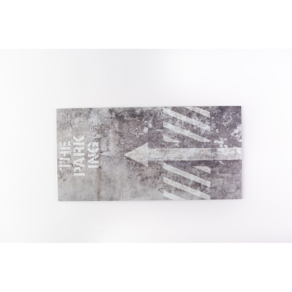 Model stand - Underground parking Base - Acrylic 3 mm (180 x 357 mm) 1/24 Kelik KS24008