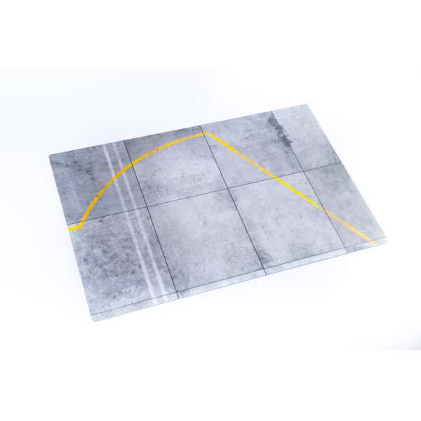 Model stand - Slovakia Airport - Bratislava - M.R. Stefanik - Acrylic 3 mm (410 x 270 mm) 1/48 Kelik KS48010