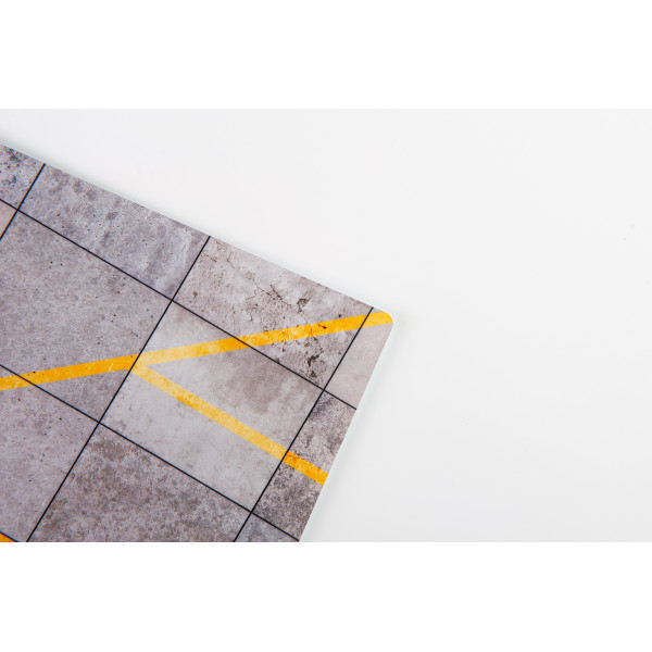 Model stand - Spangdalem AirBase - 90-th - Acrylic 3 mm (410 x 270 mm) 1/48 Kelik KS48012