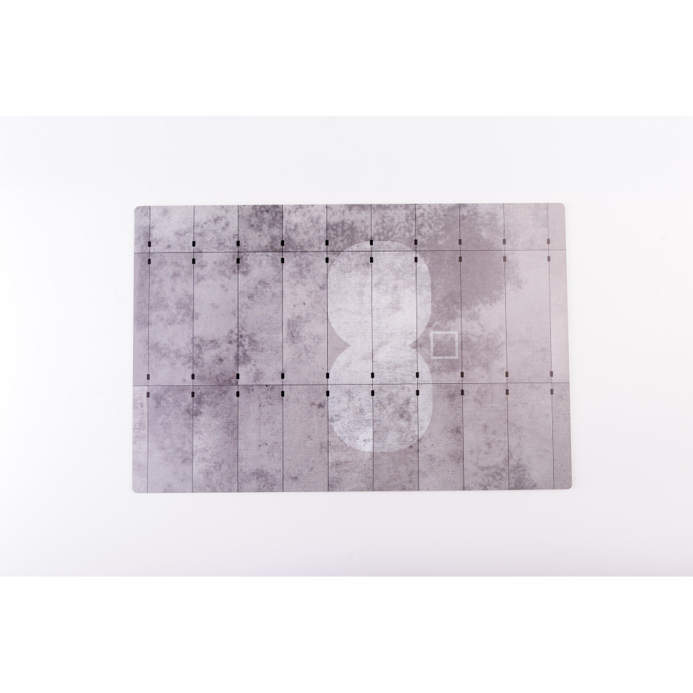 Model stand - Ukraine Starokostyantyniv Air Base - Acrylic 3 mm (410 x 270 mm) 1/48 Kelik KS48017