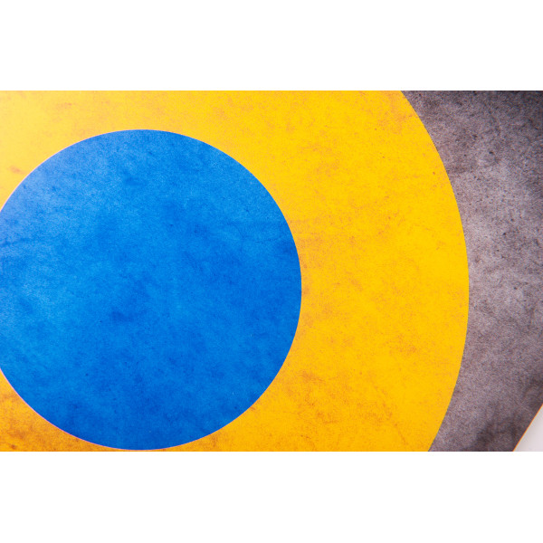 Підставка для моделі - Ukraine Roundel "Glory to Defenders" Base - Акрил 3 мм (240 x 240 мм) 1/48 Kelik KS48024