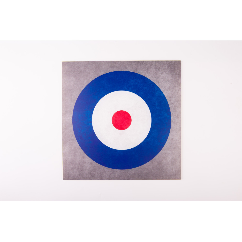 Model stand - United Kingdom Roundel   Base - Acrylic 3 mm (240 x 240 mm) 1/48 Kelik KS48028