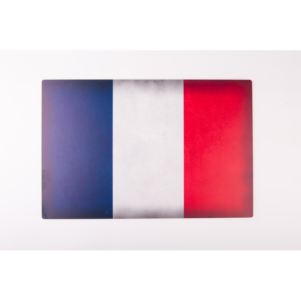 Model stand - France Flag Base - Acrylic 3 mm (410 x 270 mm) 1/48 Kelik KS48029