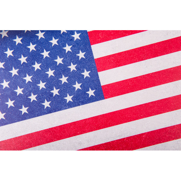 Model stand - USA Flag Base - Acrylic 3 mm (410 x 270 mm) 1/48 Kelik KS48032