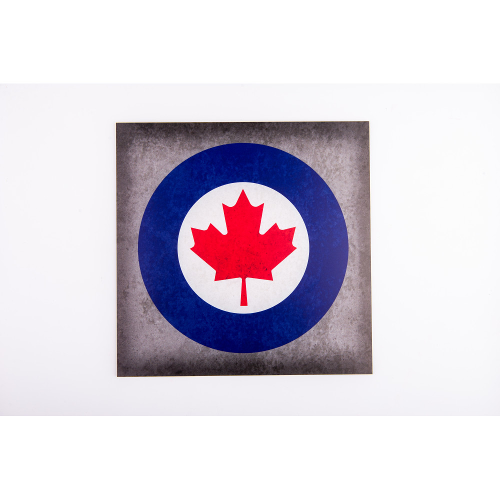 Model stand - Canada Roundel Base - Acrylic 3 mm (240 x 240 мм) 1/72 - 1/48 Kelik KS48033