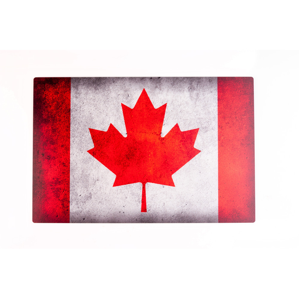 Model stand - Canada Flag Base - Acrylic 3 mm (410 x 270 mm) 1/48 Kelik KS48035