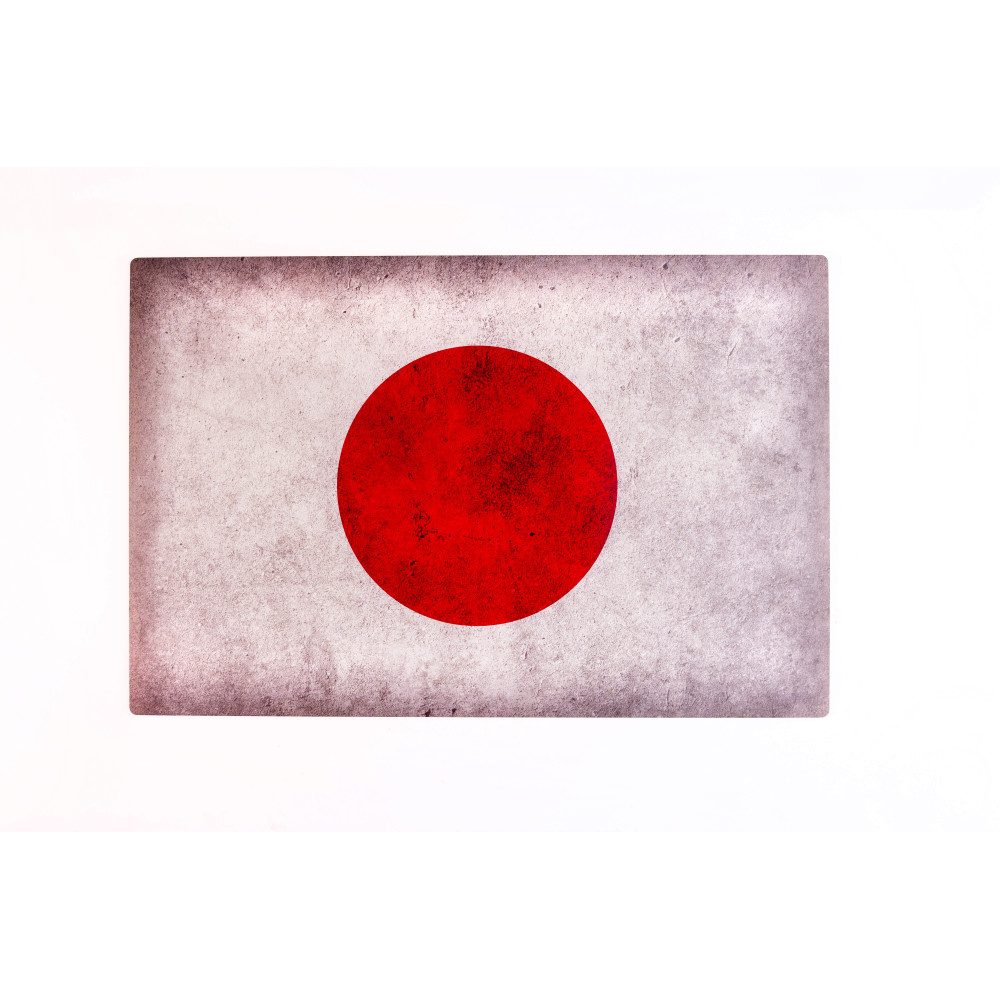 Model stand Japan Flag  Base - Acrylic 3 mm (410 x 270 mm) 1/72-1/32 Kelik KS48039