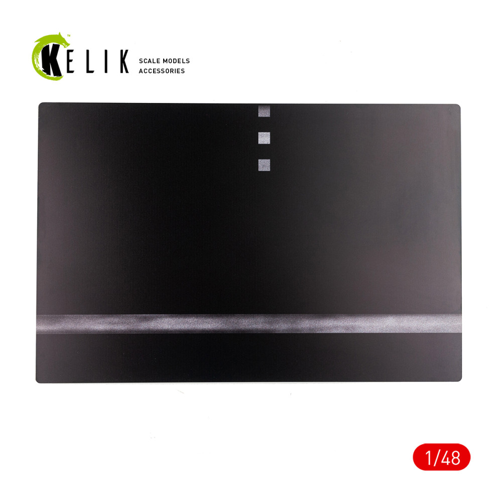 Model stand JOINT BASE ELMENDORF-RICHARDSON Base - Acrylic 3 mm (410 x 270 mm) 1/48 Kelik KS48043