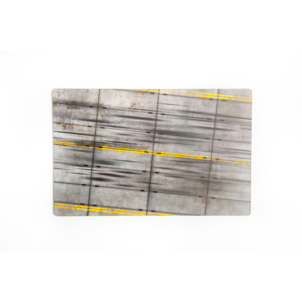 Model stand - Concrete plates type 2 Base - Acrylic 3 mm (280 x 180 mm) 1/72 Kelik KS72002