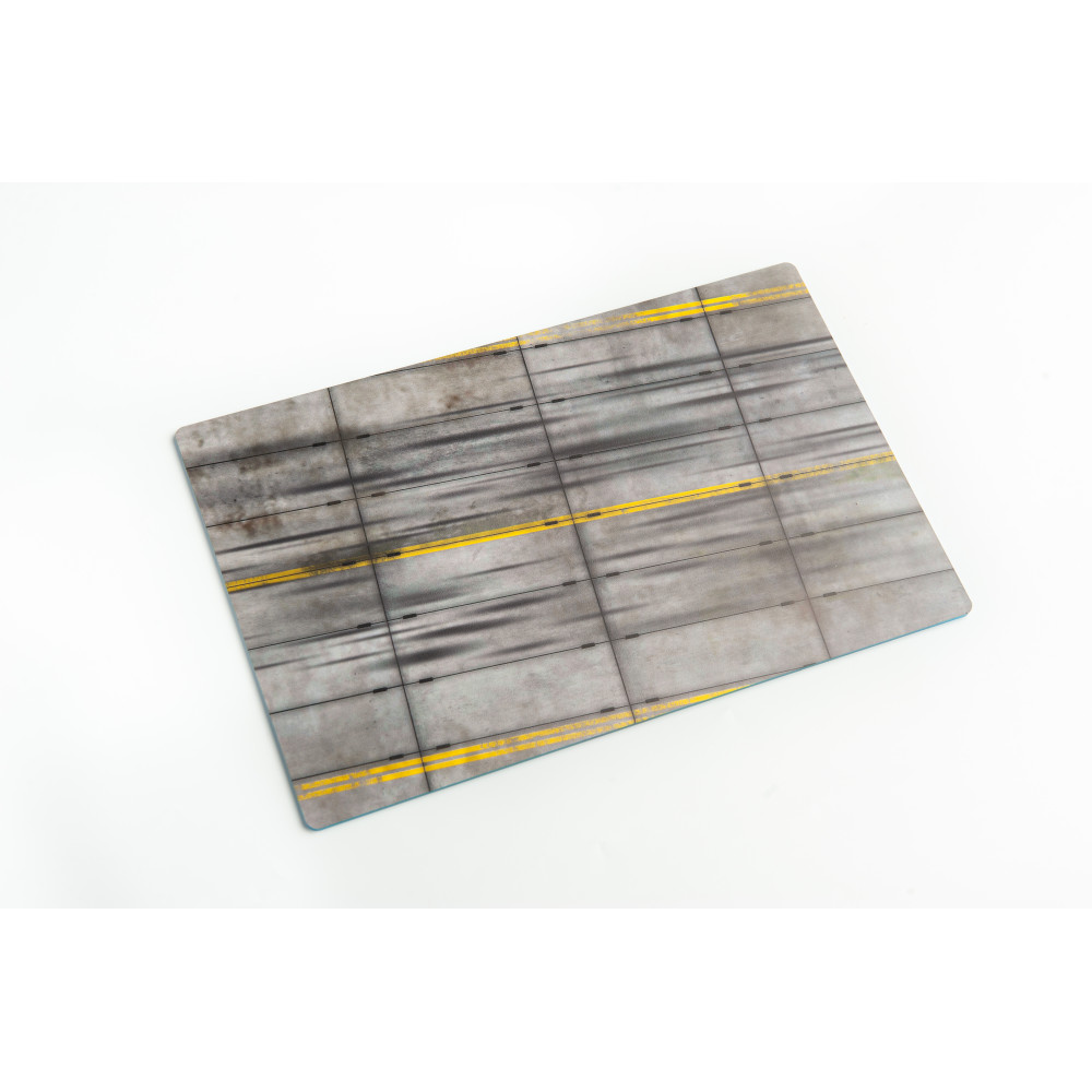 Model stand - Concrete plates type 2 Base - Acrylic 3 mm (280 x 180 mm) 1/72 Kelik KS72002