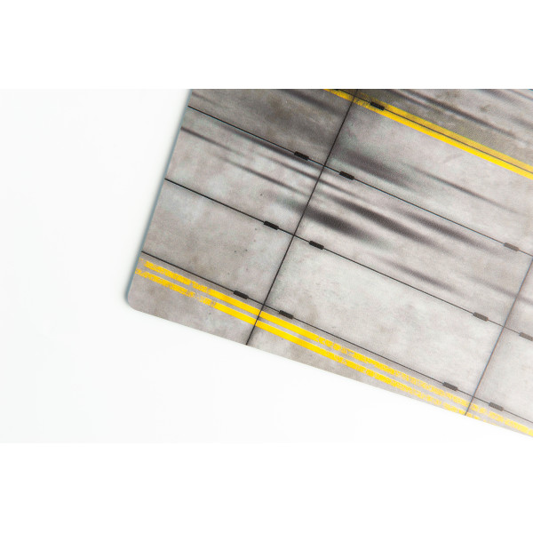 Model stand - Concrete plates type 2 Base - Acrylic 3 mm (280 x 180 mm) 1/72 Kelik KS72002